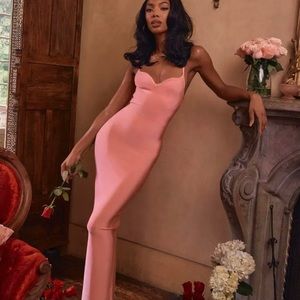 House of CB Bandage Pink Maxi Dress 🌟